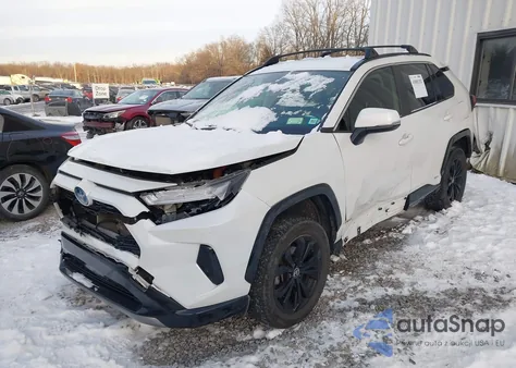 2022 Toyota Rav4 Hybrid Se from USA, damaged, VIN JTM16RFV2ND069959